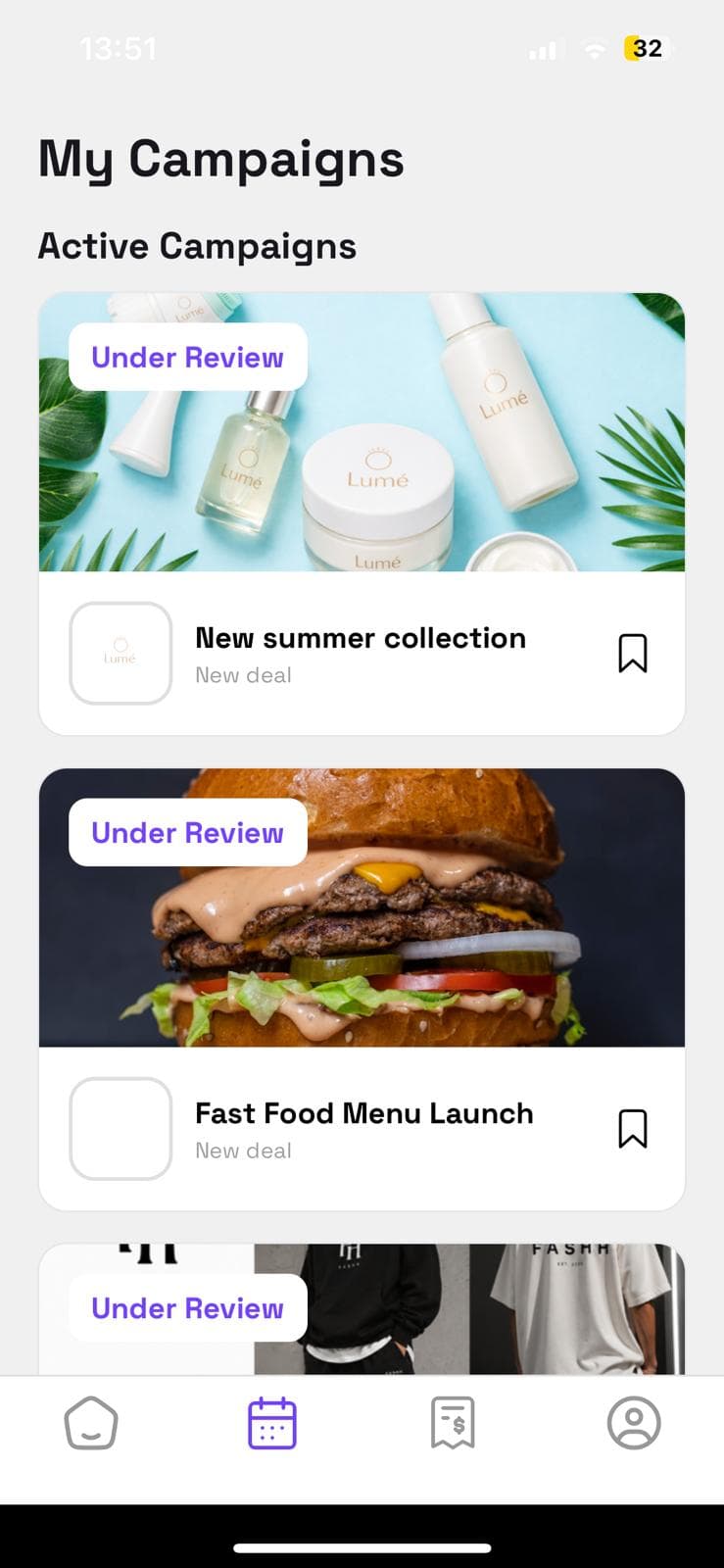 Fluii-app — Upload en verkoop je content